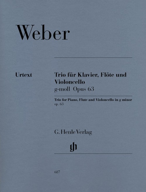 Trio g minor op. 63 = Trio g-Moll op. 63