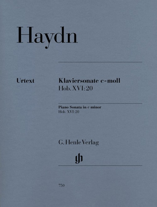 Piano Sonata C Minor Hob. XVI:20 = Klaviersonate c-Moll Hob. XVI:20