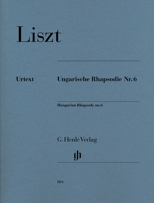 Hungarian Rhapsody No. 6 = Ungarische Rhapsodie Nr. 6. 9790201808048