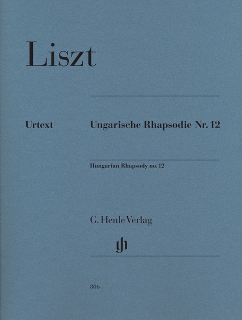 Hungarian Rhapsody No. 12 = Ungarische Rhapsodie Nr. 12. 9790201808062