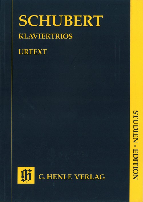 Piano Trios, study score = Klaviertrios, Studienpartitur