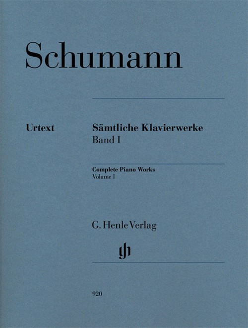 Complete Piano Works Volume I = Sämtliche Klavierwerke Band I