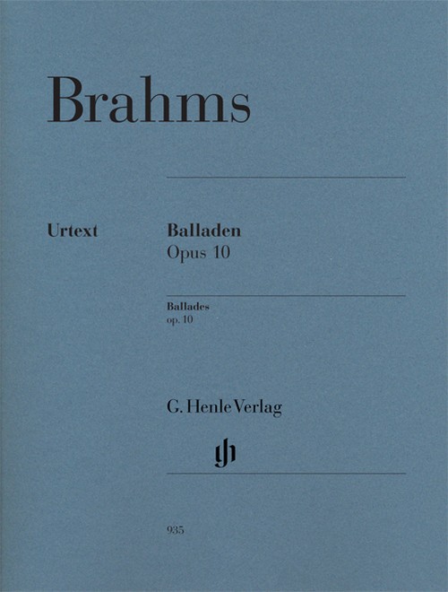 Ballades op. 10 = Balladen op. 10