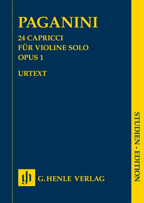 24 Capricci op. 1, study score