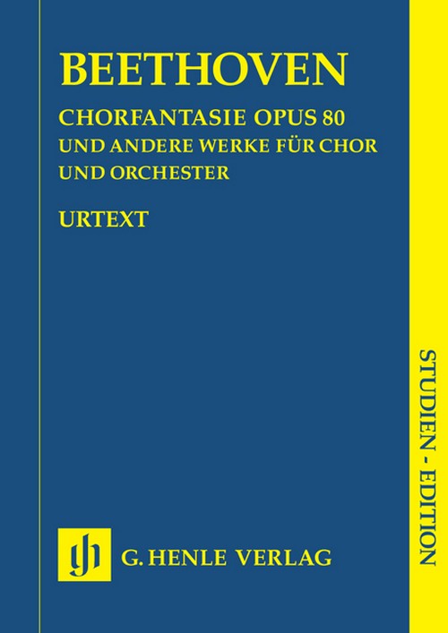 Chorus Fantasy c minor and other works, study score = Chorfantasie c-Moll und andere Werke, Studienpartitur. 9790201895468