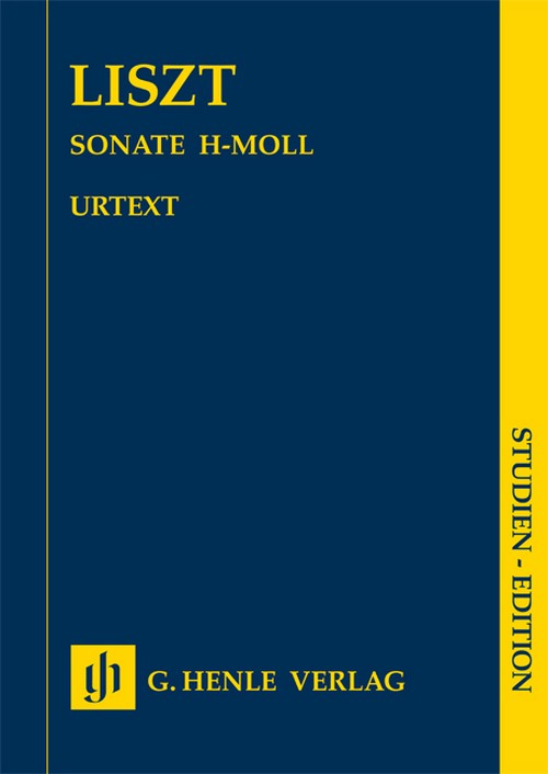 Klaviersonate H-moll. Studienedition = Sonate for Piano in b minor. Studio Edition. 9790201895598