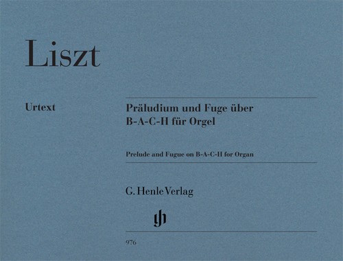 Prelude and Fugue on B-A-C-H = Präludium und Fuge über B-A-C-H. 9790201809762