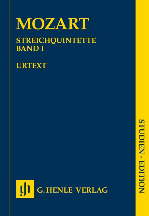 String Quintets Vol. 1, study score = Streichquintette Vol. 1, Studienpartitur. 9790201897776
