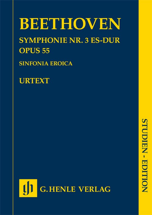 Symphony no. 3 (Sinfonia Eroica) op. 55, study score = Symphonie Nr. 3 (Sinfonia Eroica) op. 55, Studienpartitur. 9790201898100