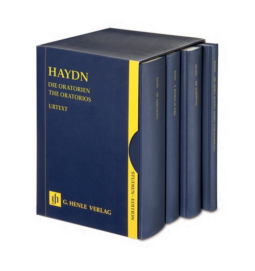 The Oratorios, in a Slipcase, study score = Die Oratorien, im Schuber, Studienpartitur