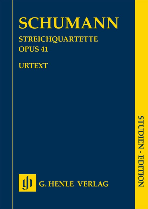 String Quartets op. 41, study score. 9790201898735