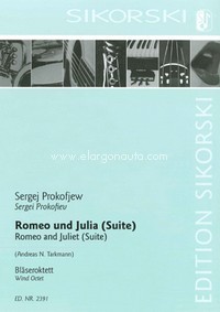 Romeo and Juliet Suite for Wind Octet. 9790003031613