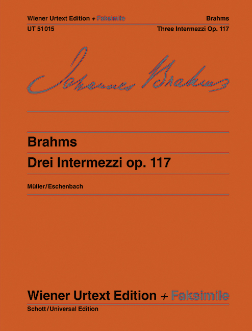 Three Intermezzi op. 117 = Drei Intermezzi op. 117. 9783850556194