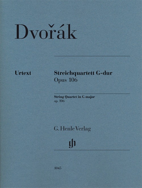 String Quartet G major op. 106 = Streichquartett G-dur op. 106. 9790201810454