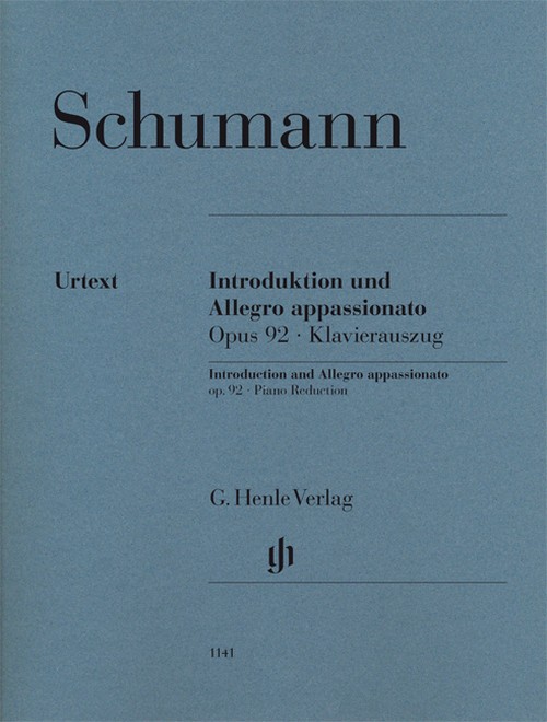 Introduktion und Allegro appassionato op. 92, Konzertstück für Klavier und Orchester, piano reduction for 2 pianos. 9790201811413