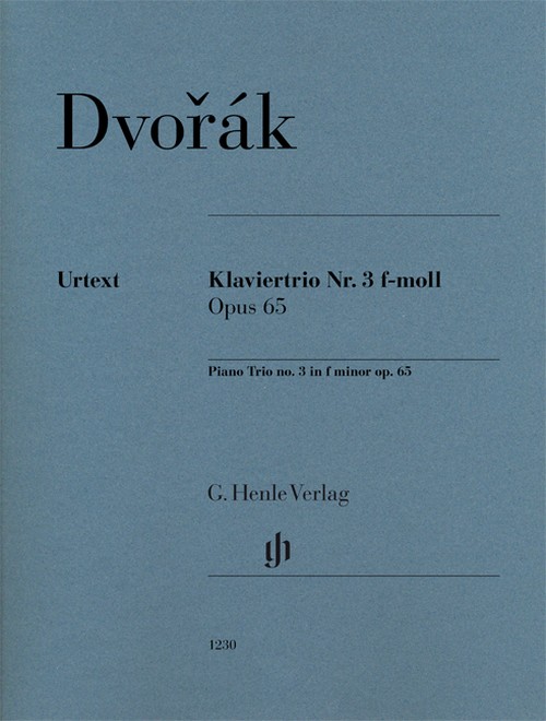 Piano Trio no. 3 op. 65, set of parts