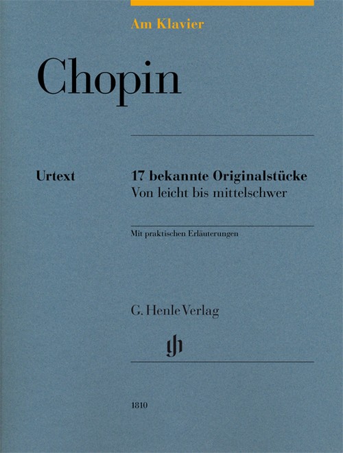 Am Klavier - Chopin, 17 bekannte Originalstücke. 9790201818108