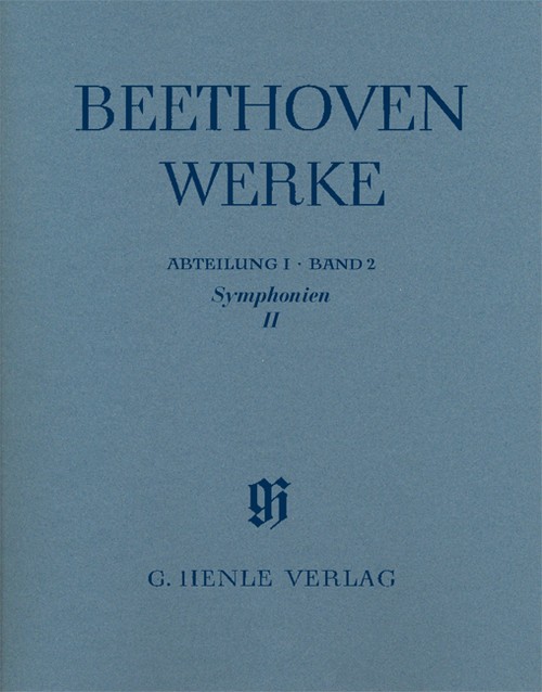 Symphonies II Abteilung I, Band 2, critical commentary