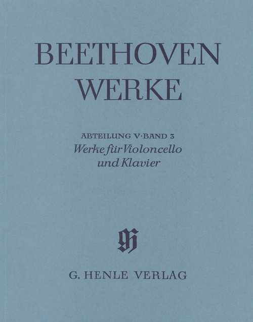 Works for Cello and Piano, Serie 5/2 = Werke für Violoncello und Klavier, Serie 5/2