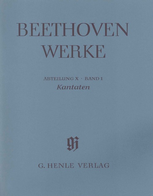 Cantatas, score and critical commentary = Kantaten, Partitur und Kritischer Bericht