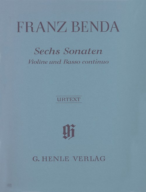 6 Sonatas for Violin and Basso Continuo = 6 Sonaten für Violine und Basso continuo