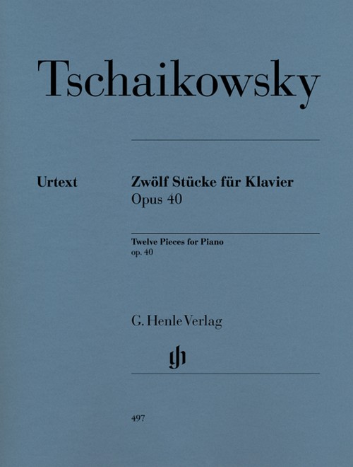 Twelve Piano Pieces op. 40 = Zwölf Stücke für Klavier op. 40