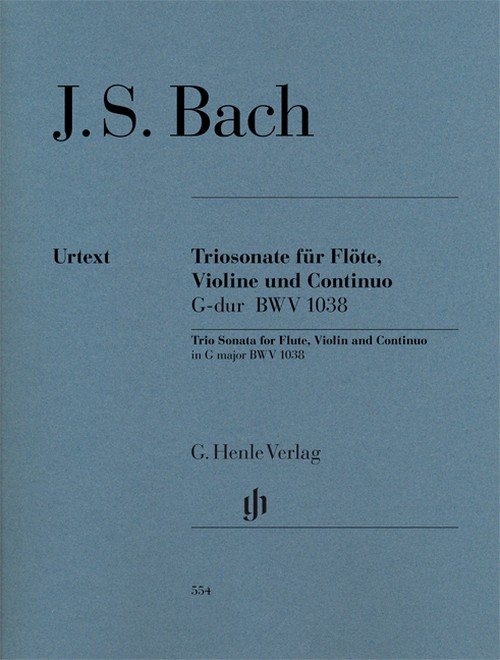 Trio Sonata, BWV 1038, set of parts