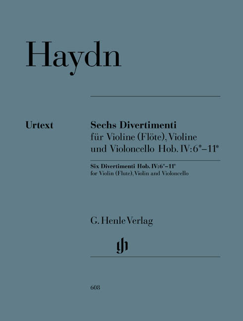 Divertimenti, Hob. IV:6-11 = Sechs Divertimenti Hob. IV:6-11