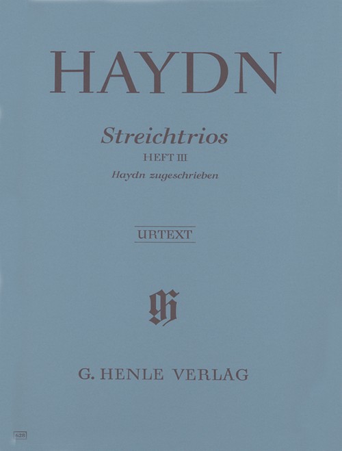 String Trios (attributed to Haydn) Heft 3 = Streichtrios (Haydn zugeschrieben) Heft 3. 9790201806280