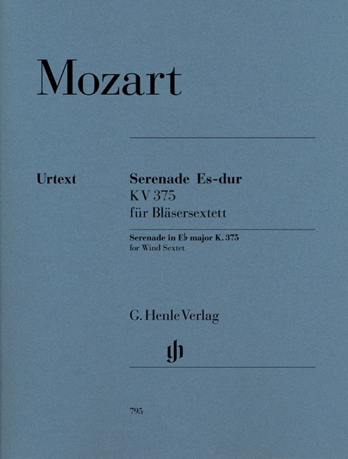 Serenade in Eb major KV 375, set of parts = Serenade Es-Dur KV 375, Stimmensatz