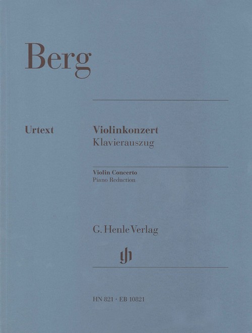 Violin Concerto, piano reduction with solo part = Violinkonzert, Klavierauszug mit Solostimme