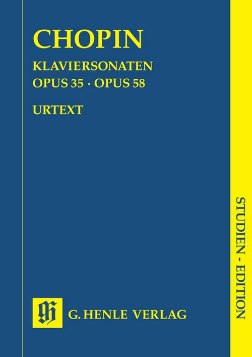 Piano Sonatas op. 35 u. 38, study score = Klaviersonaten op. 35 u. 38, Studienpartitur. 9790201892894