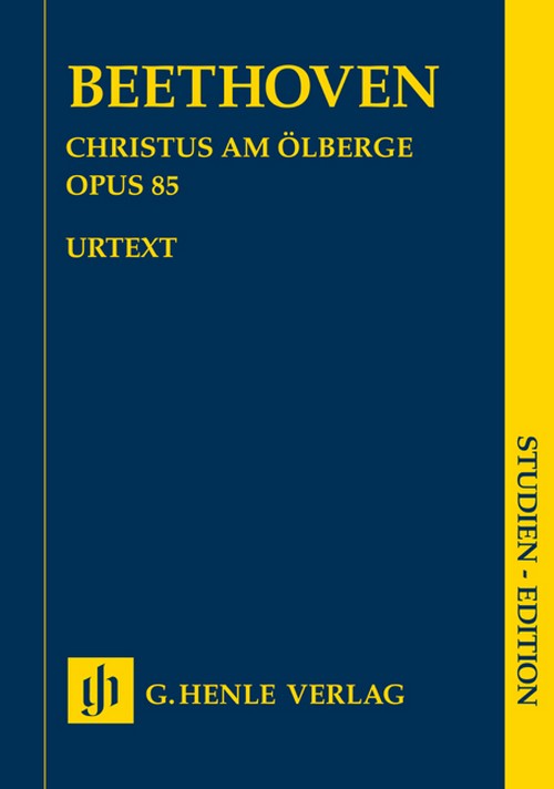 Christ on the Mount of Olives op. 85, score = Christus am Ölberg op. 85, Partitur