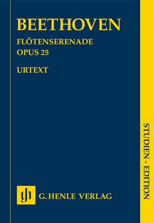 Serenade in D op. 25, study score = Serenade D-Dur op. 25, Studienpartitur