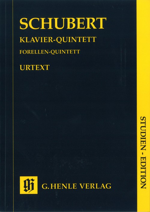 Quintet A major [Trout Quintet] op. post. 114 D 667, miniature score = Quintett A-Dur [Forellenquintett] op. post. 114 D 667, Taschenpartitur. 9790201894638