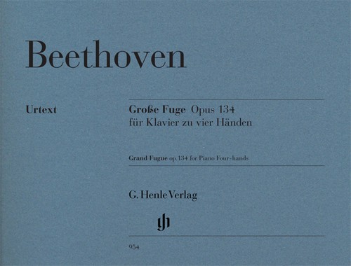 Grand Fugue op. 134 = Große Fuge op. 134. 9790201809540