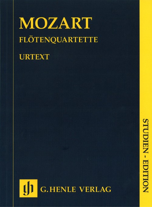 Flute Quartets, study score = Flötenquartette, Studienpartitur. 9790201896359