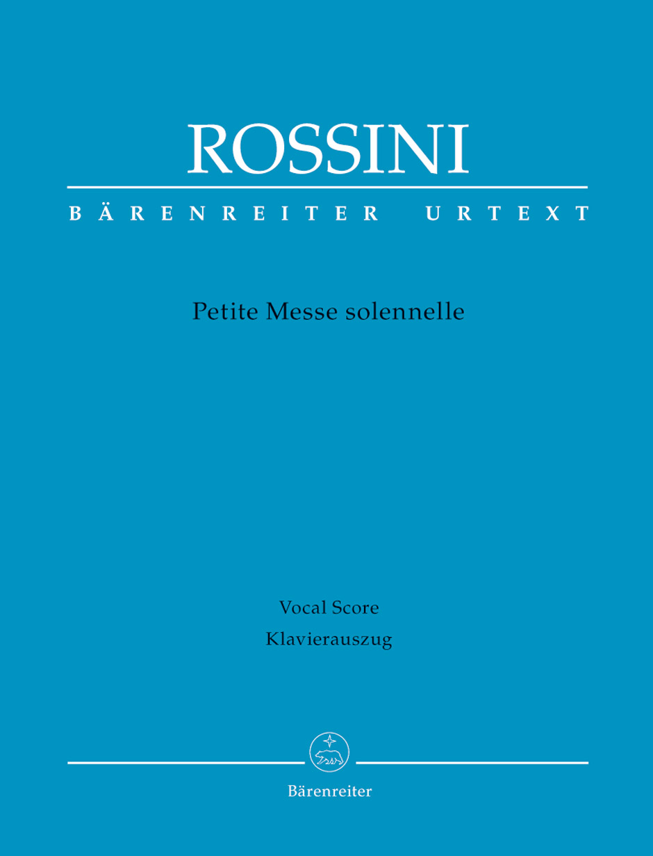 Petite Messe solennelle, vocal/piano score