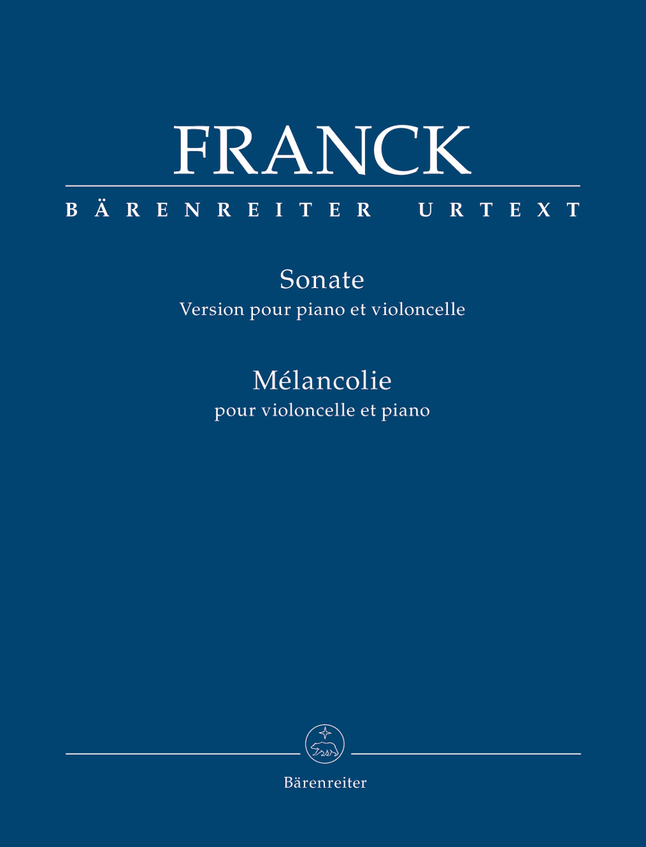 Sonata/Mélancolie, score and parts = Sonate/Mélancolie, Partitur und Stimmen. 9790006559152