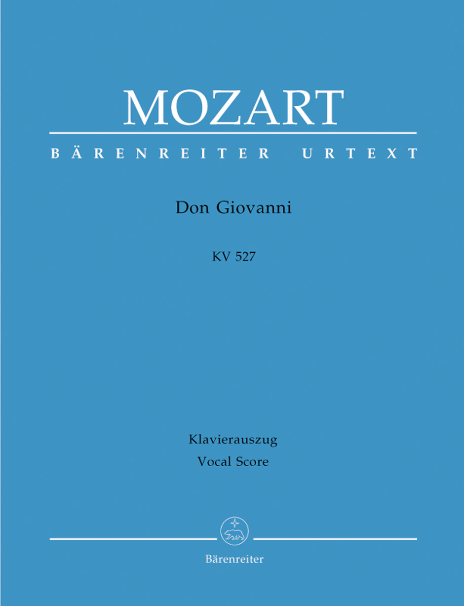 Don Giovanni - Il dissoluto punito ossia Il Don Giovanni KV 527, Dramma giocoso in 2 Akten, vocal/piano score. 9790006450459