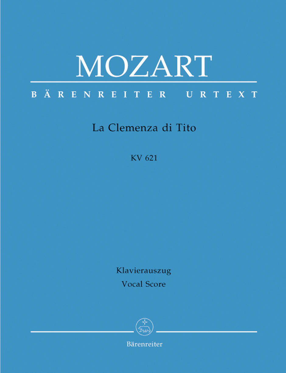 La clemenza di Tito (Titus) KV 621, Opera seria in 2 Akten, vocal/piano score
