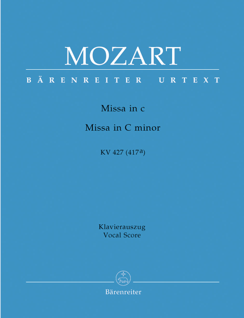 Missa in C minor KV 427(417a), Credo und Sanctus rekonstruiert und ergänzt von Helmut Eder., vocal/piano score = Missa in c KV 427(417a), Credo und Sanctus rekonstruiert und ergänzt von Helmut Eder.,. 9790006456932