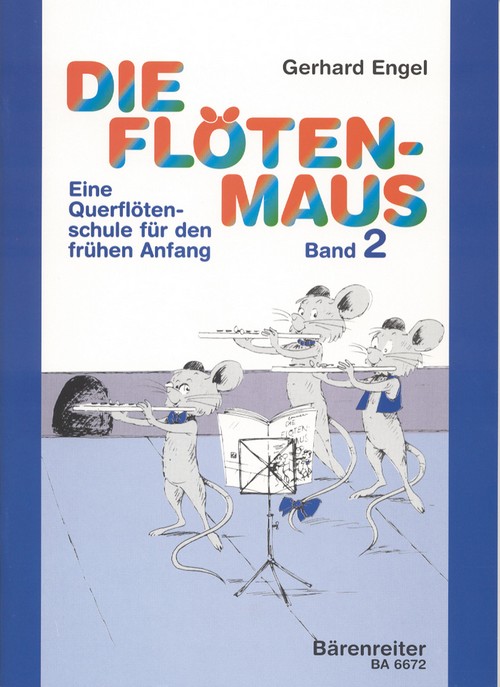 Die Flötenmaus, Band 2. 14 Lernabschnitte. 9790006481682