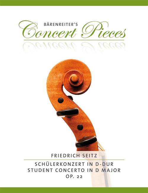 Student concerto in D Major op. 22, piano reduction with solo part = Schülerkonzert D-Dur op. 22, Klavierauszug mit Solostimme