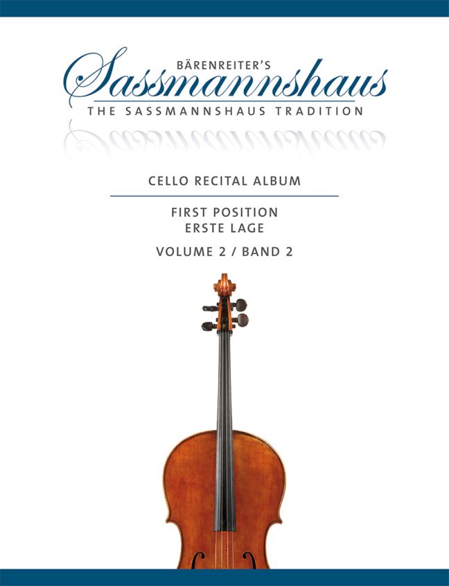 Cello Recital Album 2 Band 2, 12 Recital Pieces in First Position, score and parts