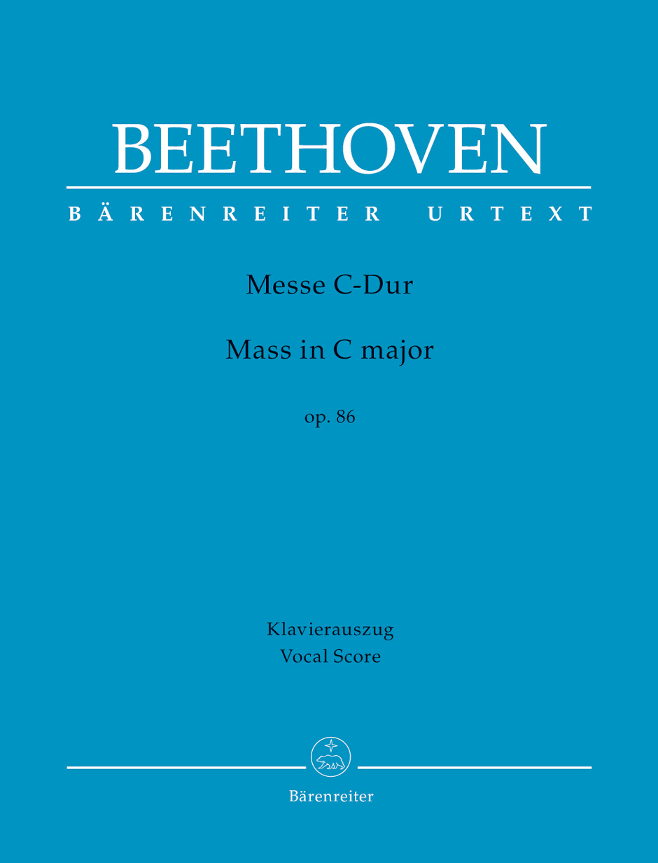 Messe C-Dur op. 86, vocal/piano score