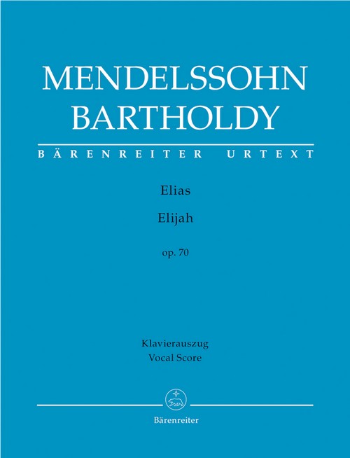 Elias / Elijah op. 70, Oratorium, vocal/piano score