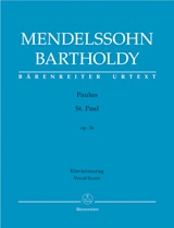 Paulus op. 36, vocal/piano score