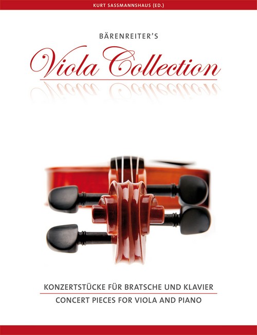 Concert Pieces for Viola and Piano, piano reduction with solo part = Konzertstücke für Bratsche und Klavier, Klavierauszug mit Solostimme