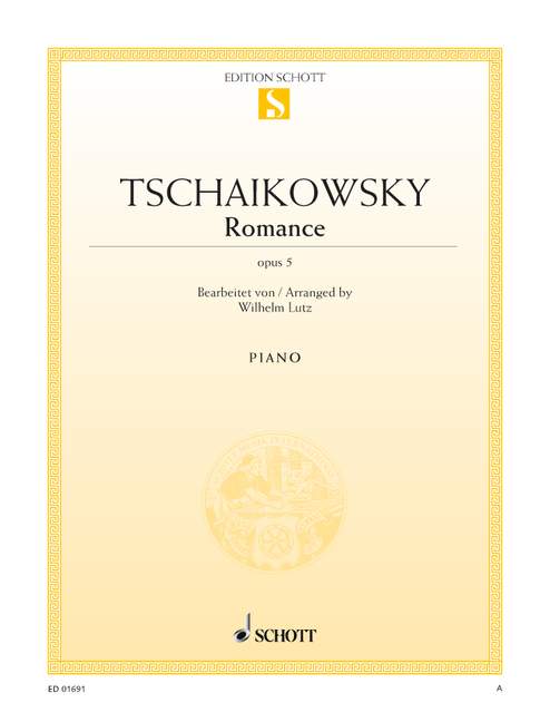 Romance, op. 5, piano